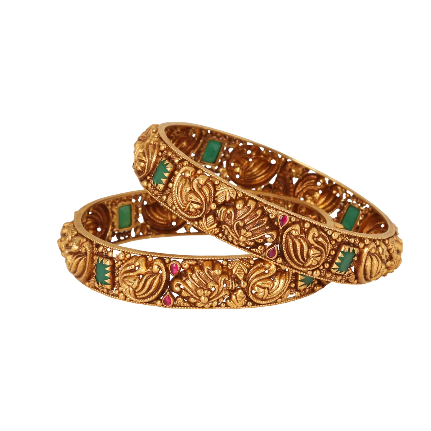 Aari- Antique Gold Bangle