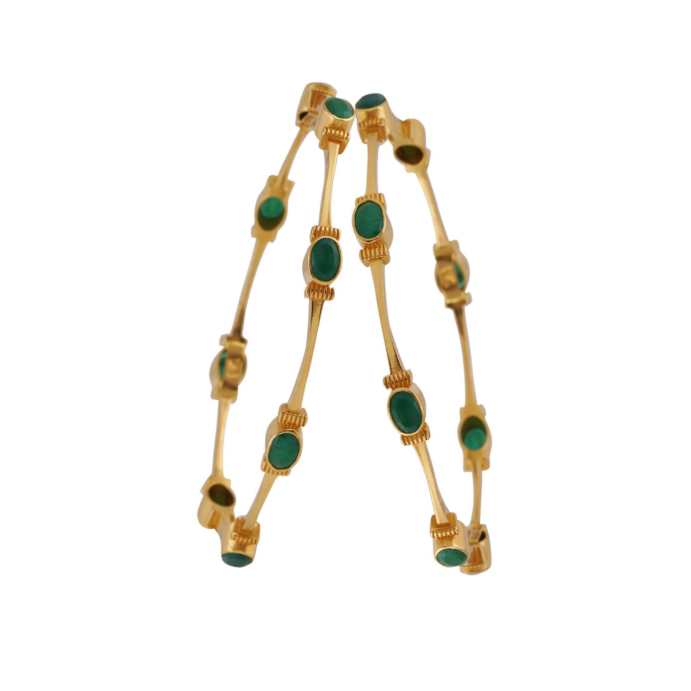 Emerald Bangles