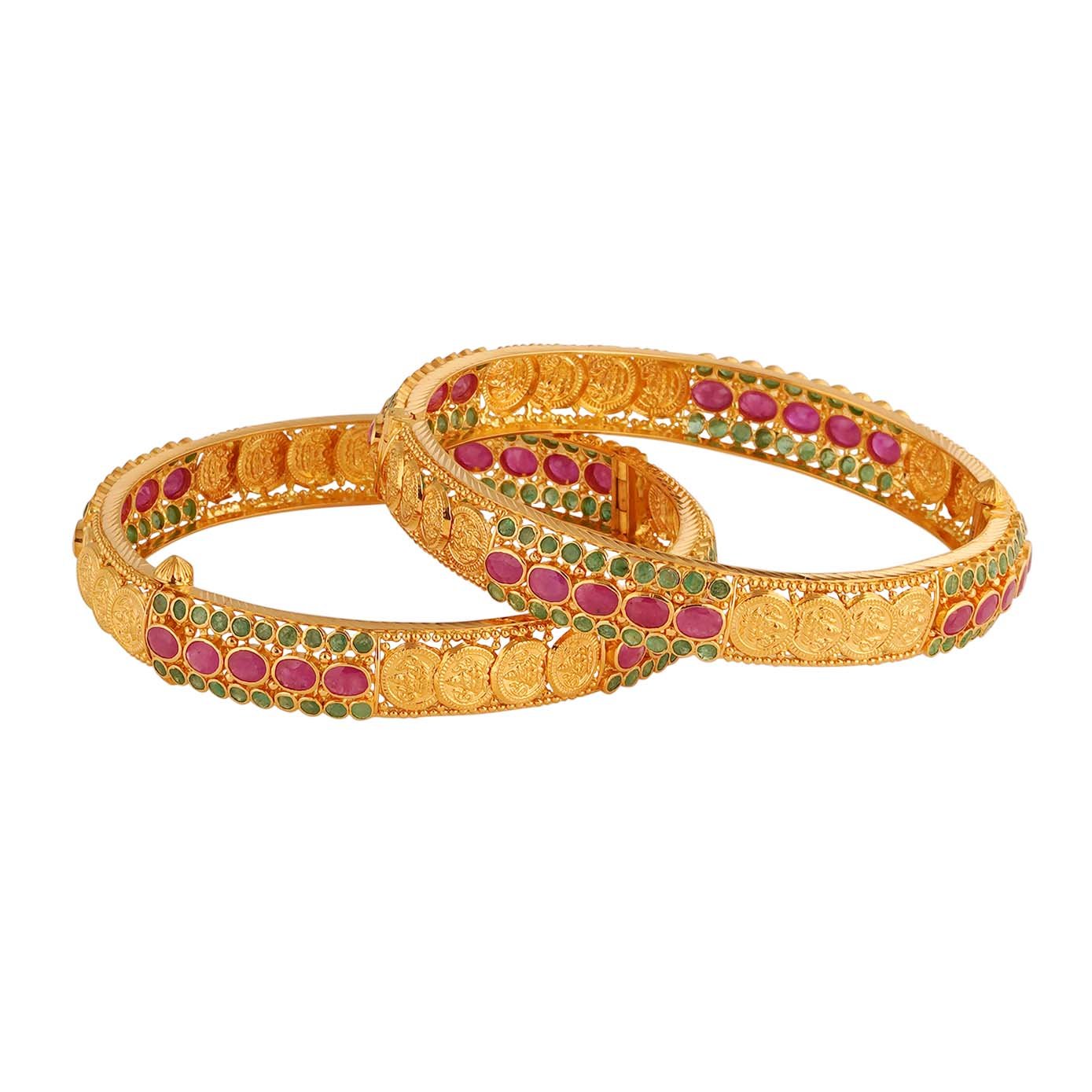 Ruby Emerald Bangle