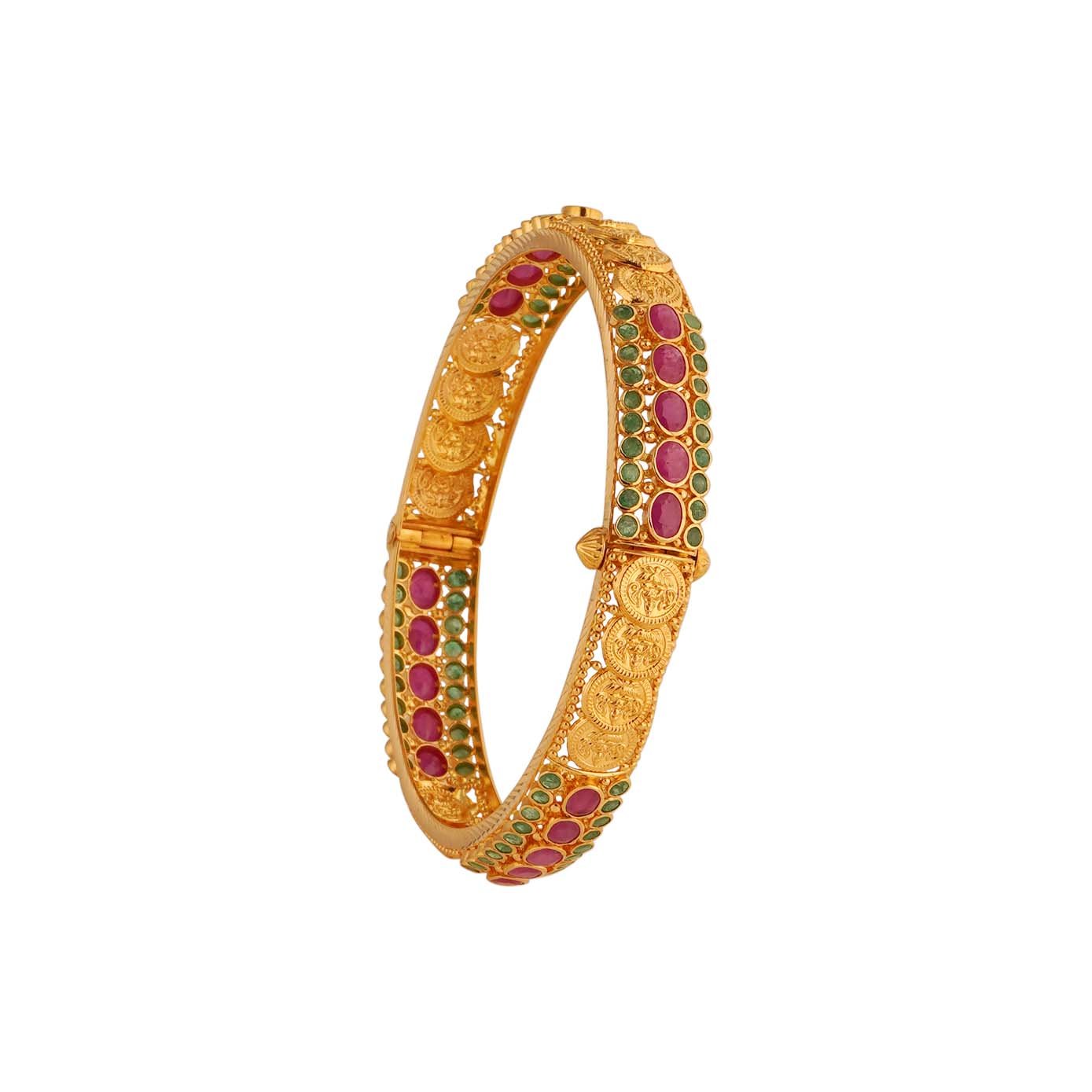 Ruby Emerald Bangle