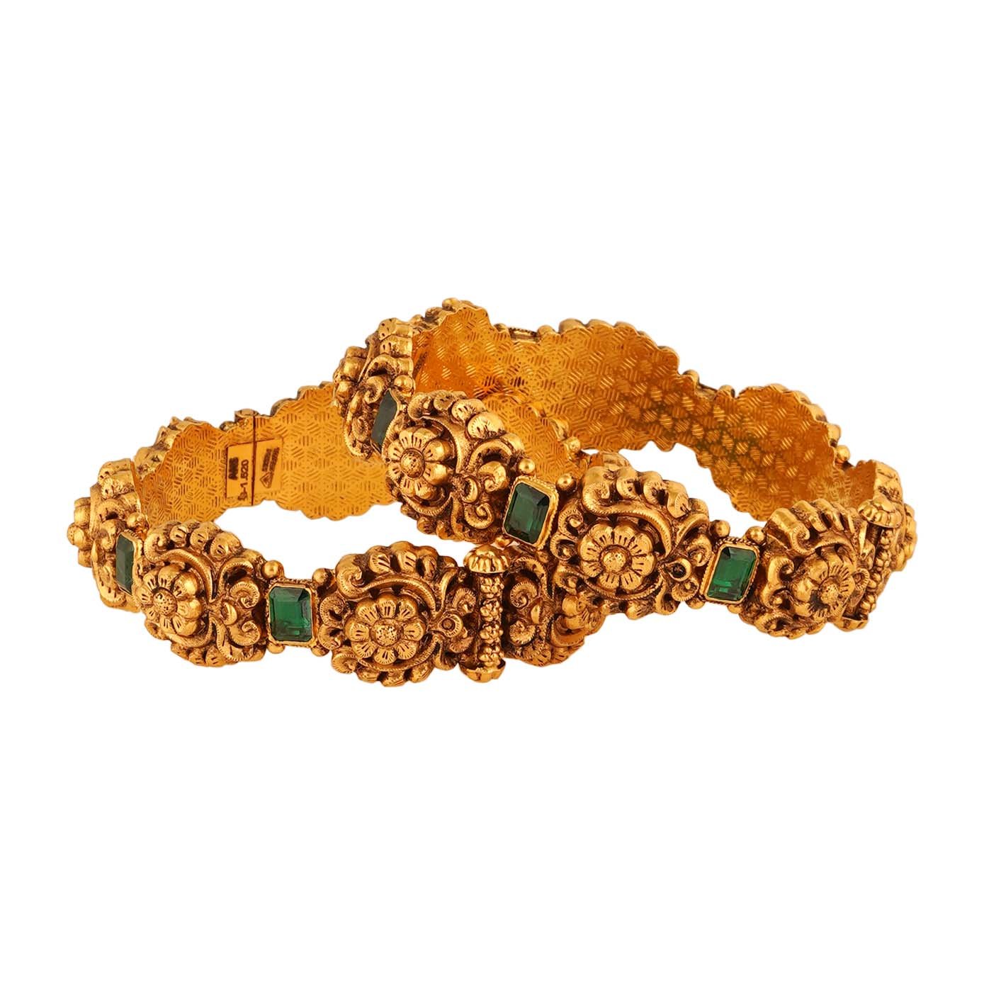 Antique Stone Bangle