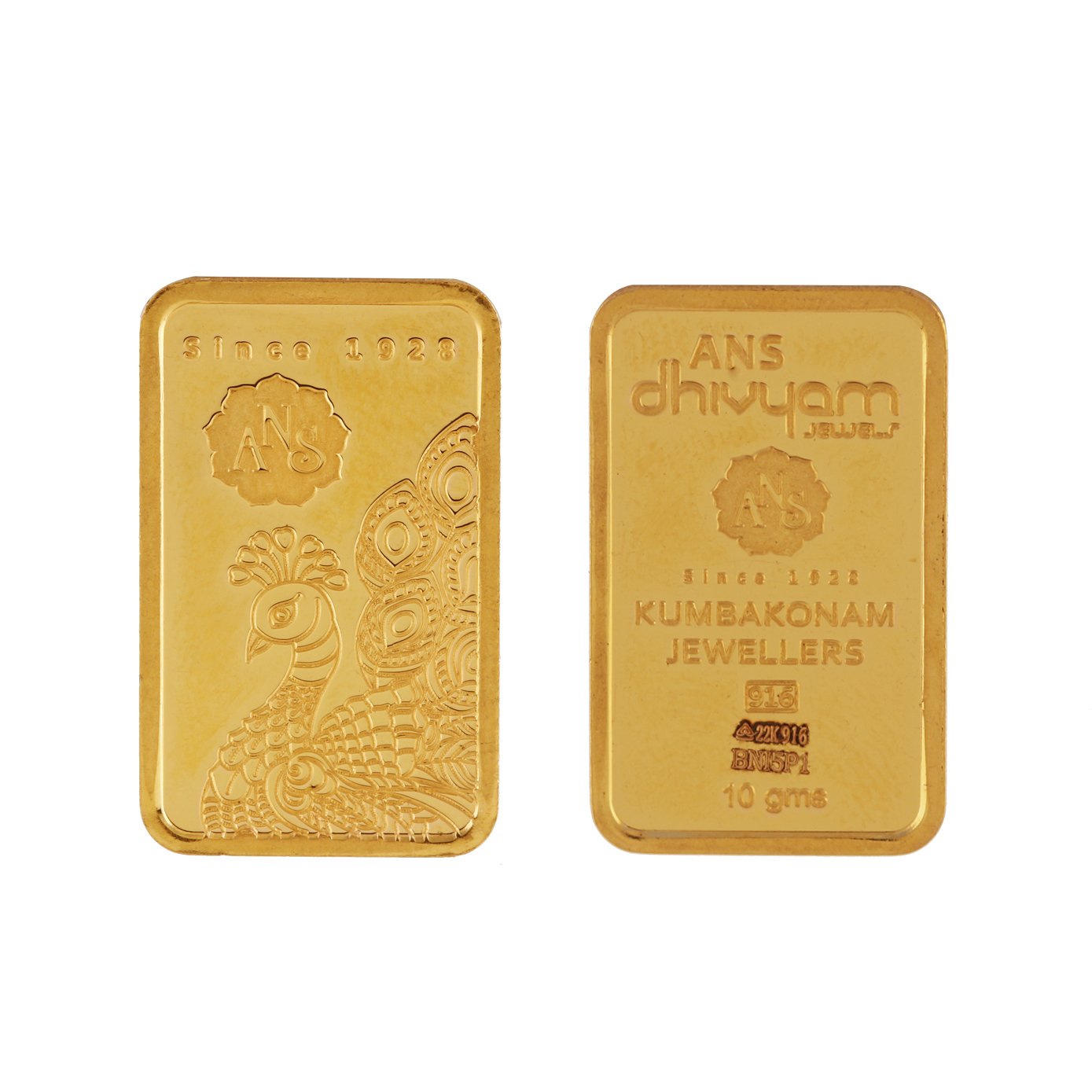 10 grams Gold bar