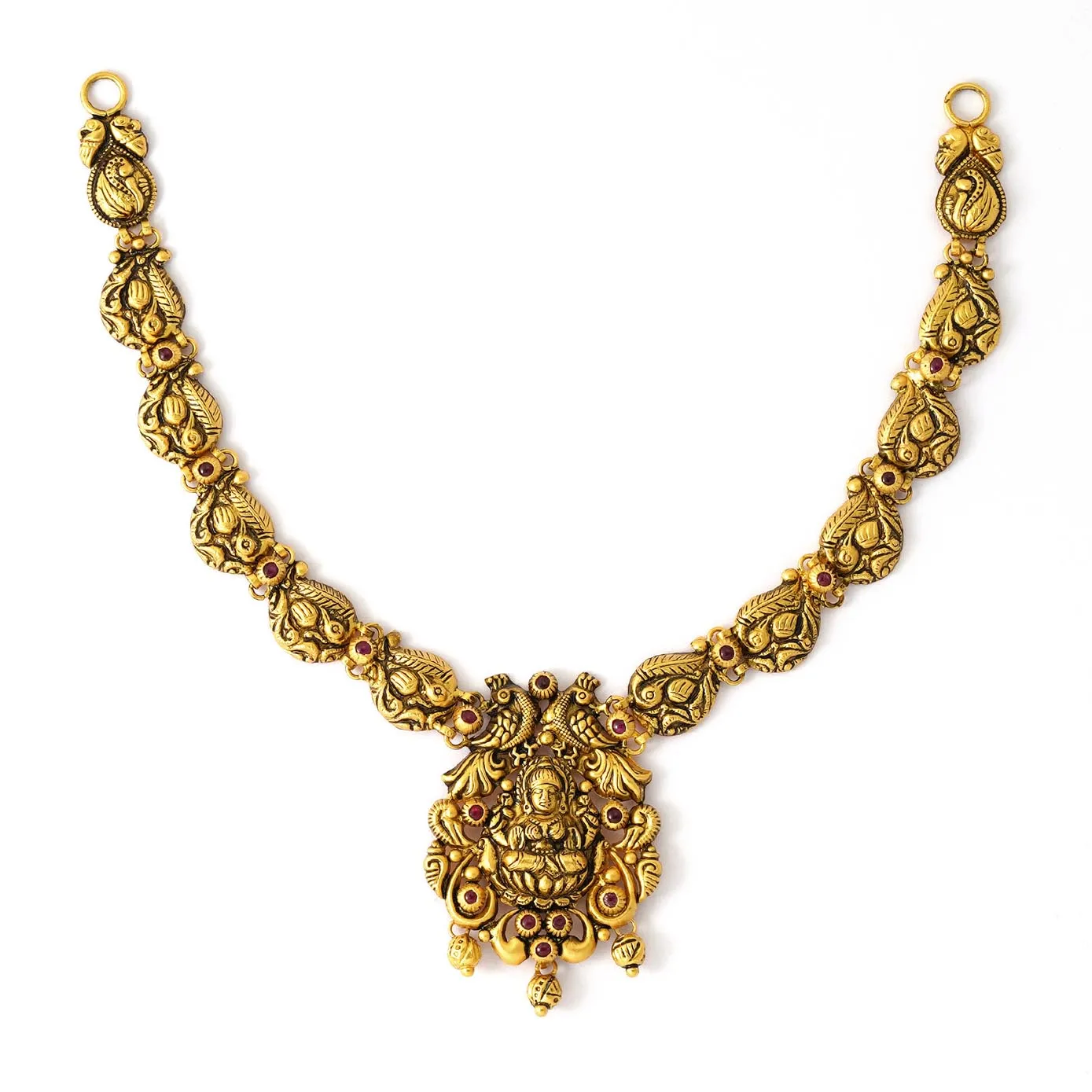 Aadrika - Gold Antique Necklace