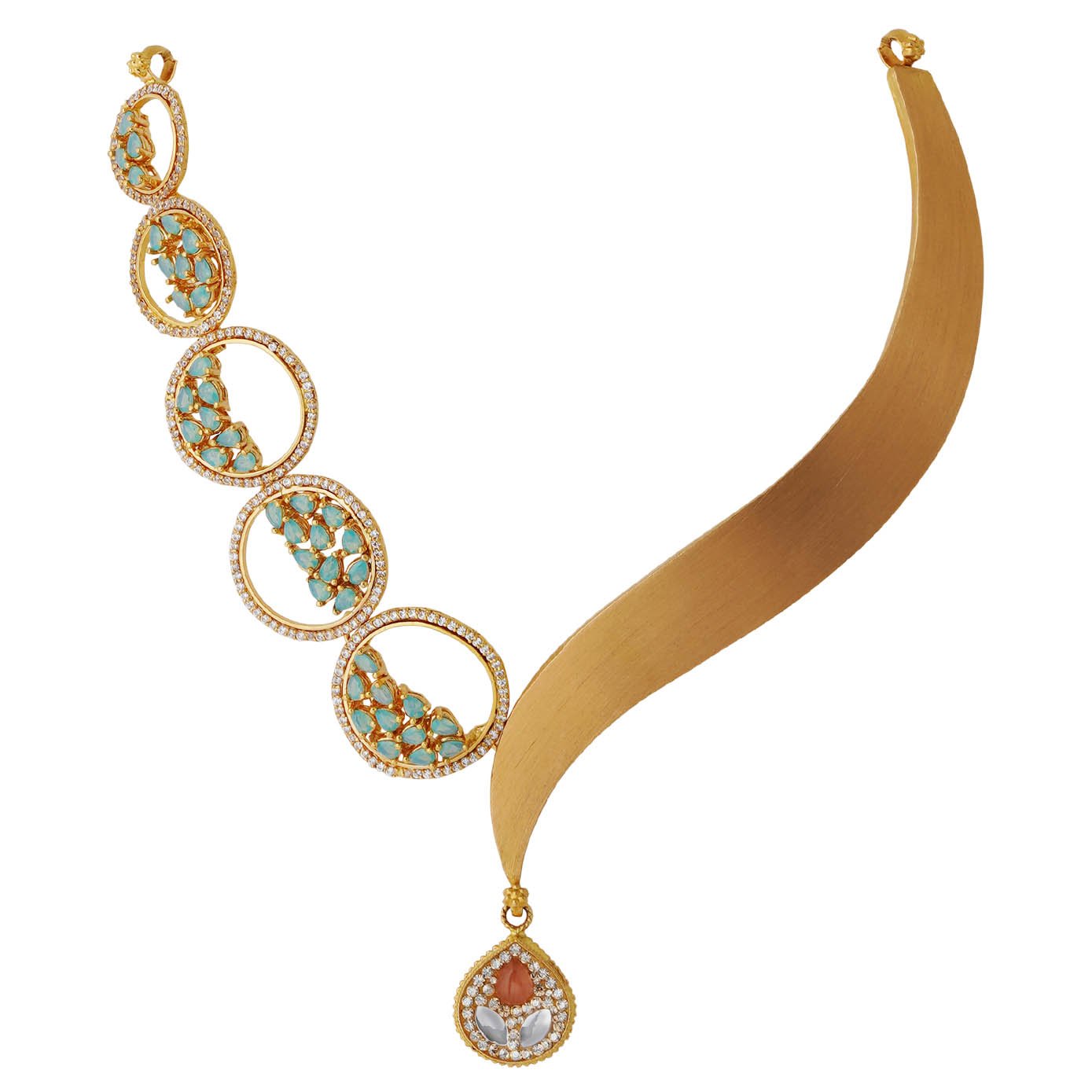 Fusion Necklace with Earrings