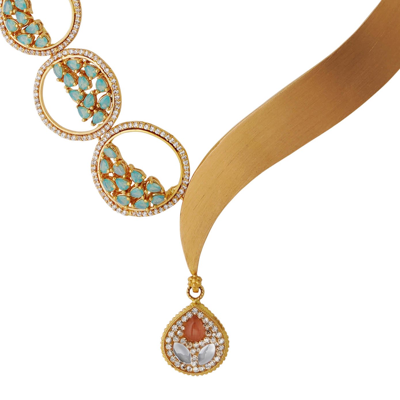 Fusion Necklace with Earrings