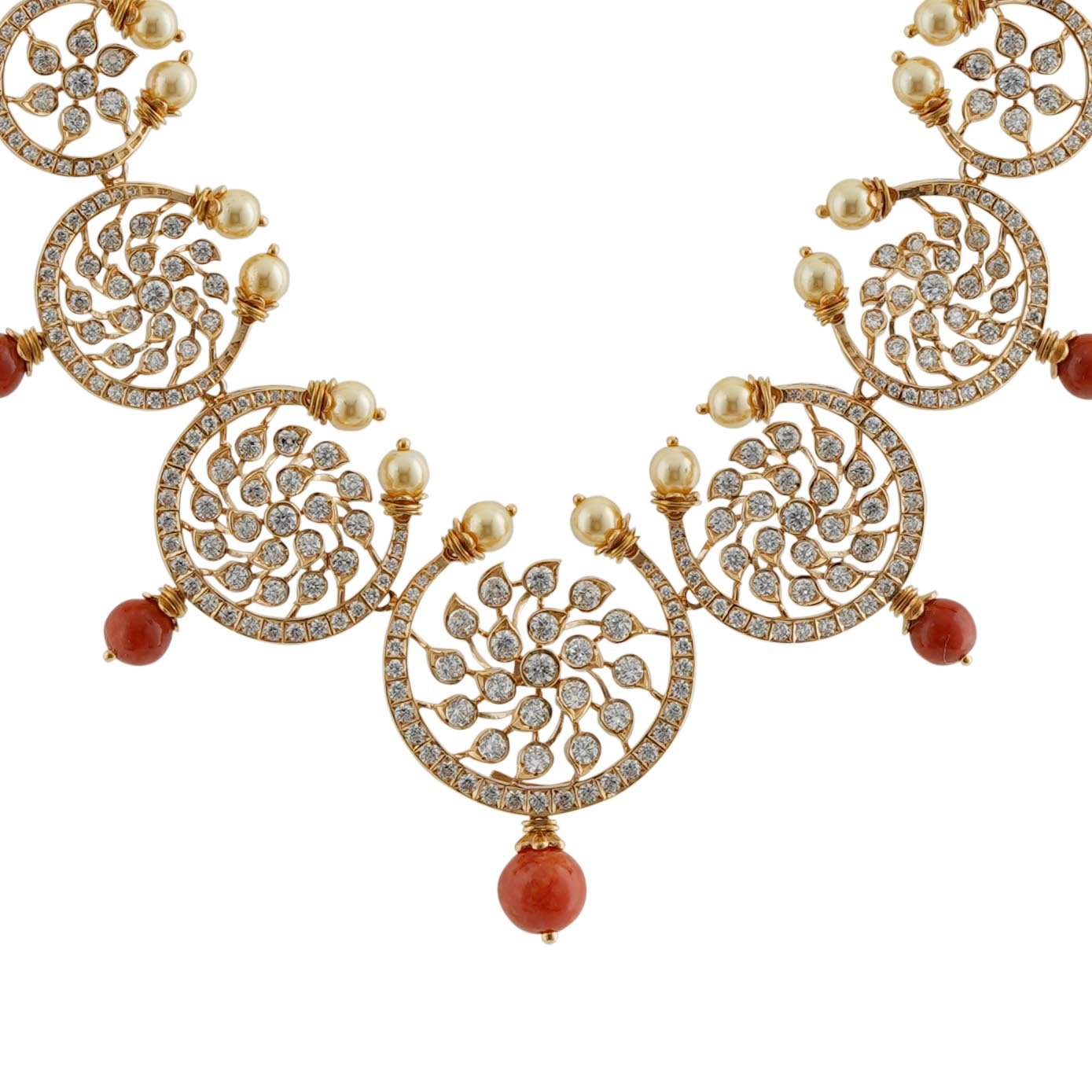 Open Close D Design Necklace