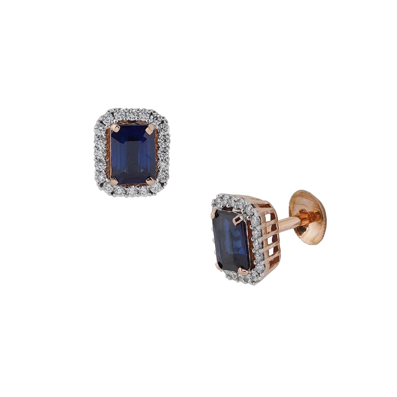 Diamond Pendant chain & earring