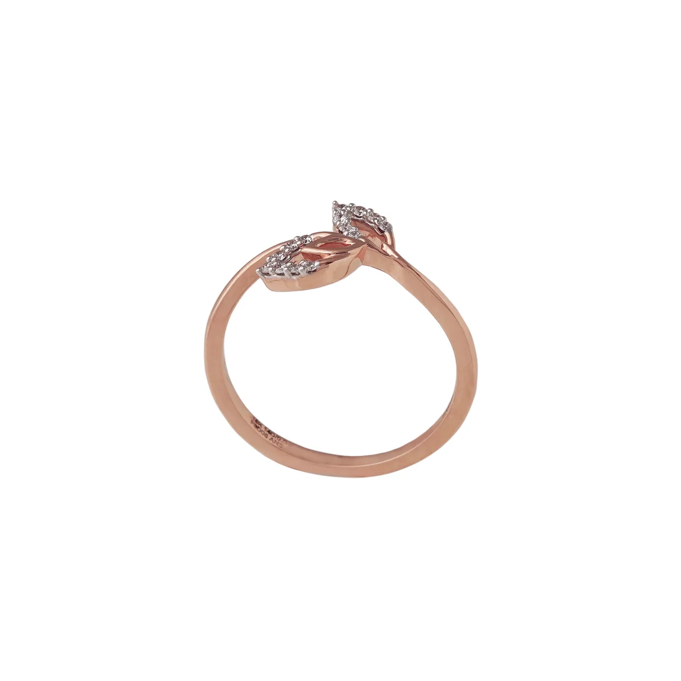 Knospen- Diamond and Rose Gold Designer Ring