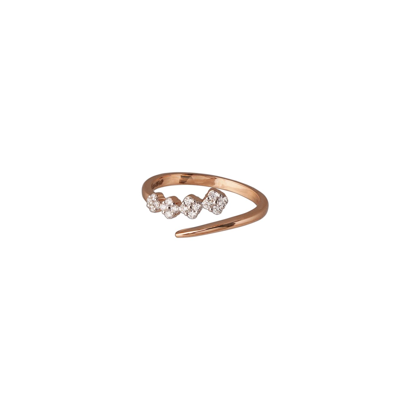 Diamond Ring Openset 18k