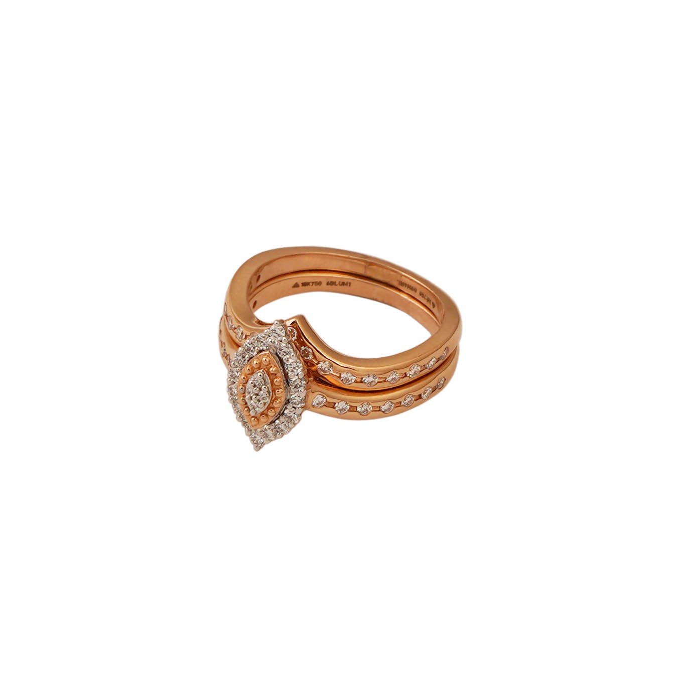 Diamond Ring Open Setting 18kt